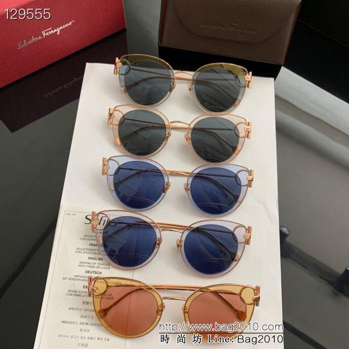 Ferragamo菲拉格慕 官網新款 香港代購品質 原單貨 圓框 太陽眼鏡  lly1454